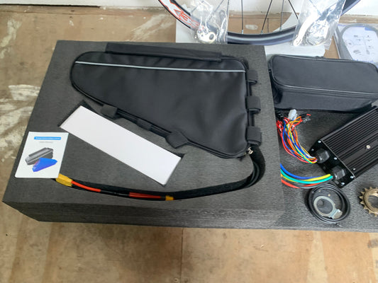 72V 30Ah E-Bike Battery Pack with Charger | 2160Wh High-Capacity Lithium Battery