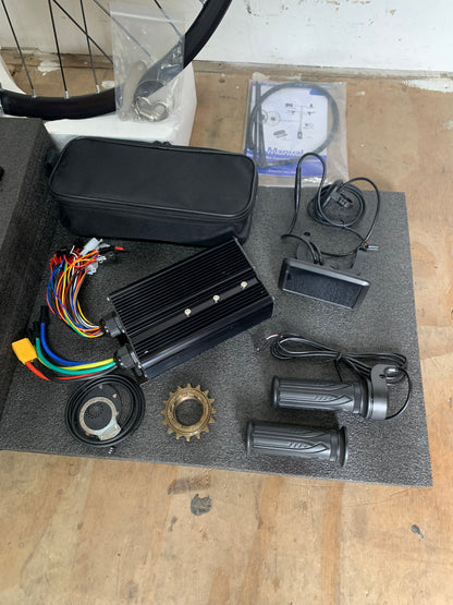 3kw MTX e-bike Kit & 72volt 30ah Battery includes charger