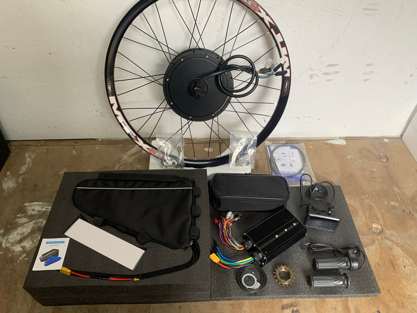 72V 3000W E-Bike Conversion Kit with 20Ah / 30Ah Lithium Battery