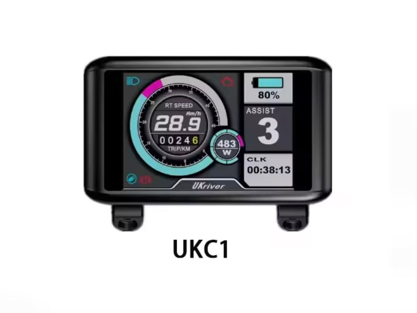 48/52V  2000W MTX39 Rear Hub drive motor Kit + UKC1 Display 27.5 inch