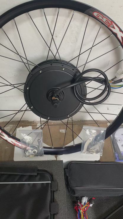 3kw MTX e-bike Kit & 72volt 30ah Battery includes charger